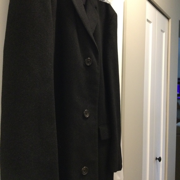 Finest Quality From Scotland BLACK  Crombie Coat - Picture 10 of 13